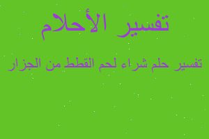 تفسير شراء لحم القطط من الجزار في المنام تفسير شراء لحم القطط من الجزار في المنام