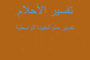 تفسير العقيدة الواسطية في المنام