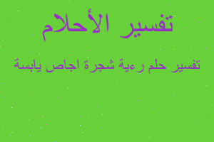 تفسير رءية شجرة اجاص يابسة في المنام تفسير رءية شجرة اجاص يابسة في المنام