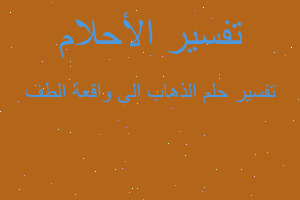 تفسير الذهاب الى واقعة الطف في المنام تفسير الذهاب الى واقعة الطف في المنام