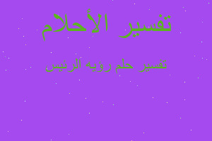 تفسير رؤيه الرئيس في المنام