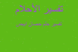 تفسير حصان ابيض في المنام تفسير حصان ابيض في المنام