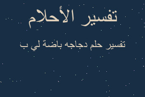 تفسير دجاجه باضة لي ب في المنام