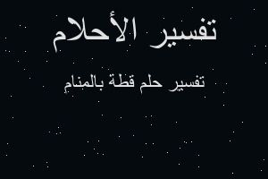 تفسير قطة بالمنام في المنام