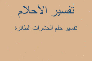 تفسير الحشرات الطائرة في المنام