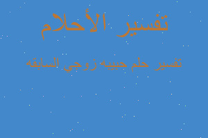 تفسير حبيبه زوجي السابقه في المنام