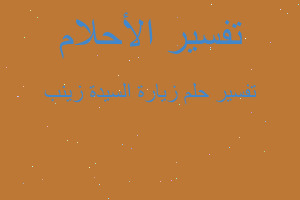 تفسير زيارة السيدة زينب في المنام