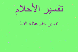 تفسير عظة القط في المنام