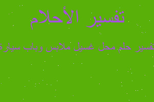 تفسير محل غسيل ملابس وباب سيارة في المنام تفسير محل غسيل ملابس وباب سيارة في المنام