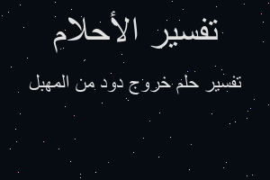 تفسير خروج دود من المهبل في المنام تفسير خروج دود من المهبل في المنام