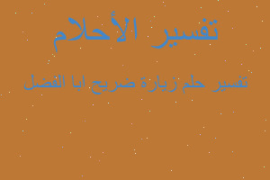 تفسير زيارة ضريح ابا الفضل في المنام