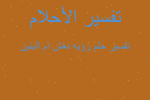 تفسير رؤيه نعش ام البنين في المنام