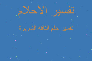 تفسير الناقه الشريرة في المنام