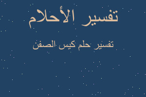 تفسير كيس الصفن في المنام تفسير كيس الصفن في المنام