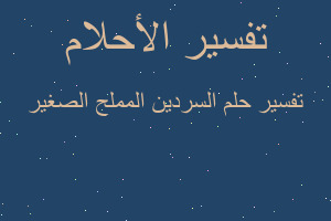 تفسير السردين المملح الصغير في المنام تفسير السردين المملح الصغير في المنام