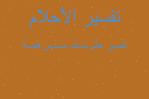 تفسير مسك مسدس فضة في المنام