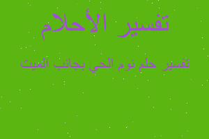 تفسير نوم الحي بجانب الميت في المنام