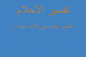 تفسير معي ثلاث سفراء في المنام تفسير معي ثلاث سفراء في المنام